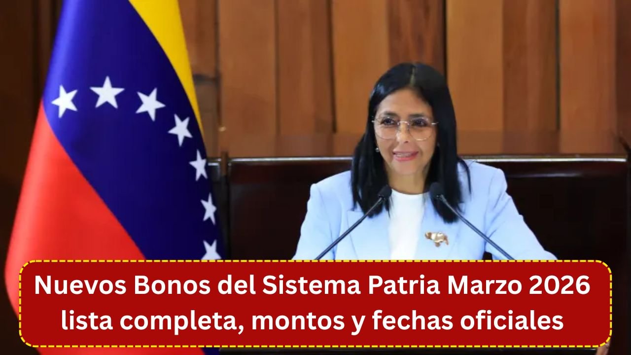 Nuevos Bonos del Sistema Patria Marzo 2026: lista completa, montos y fechas oficiales