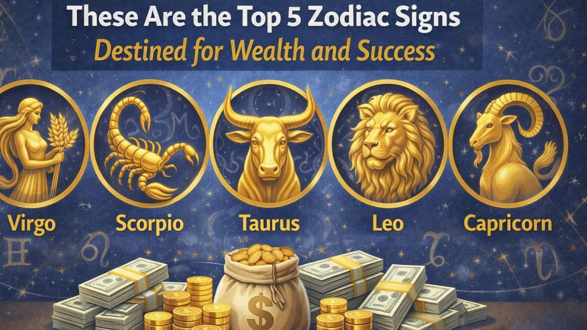 These Are the Top 5 Zodiac Signs Destined for Wealth and Success